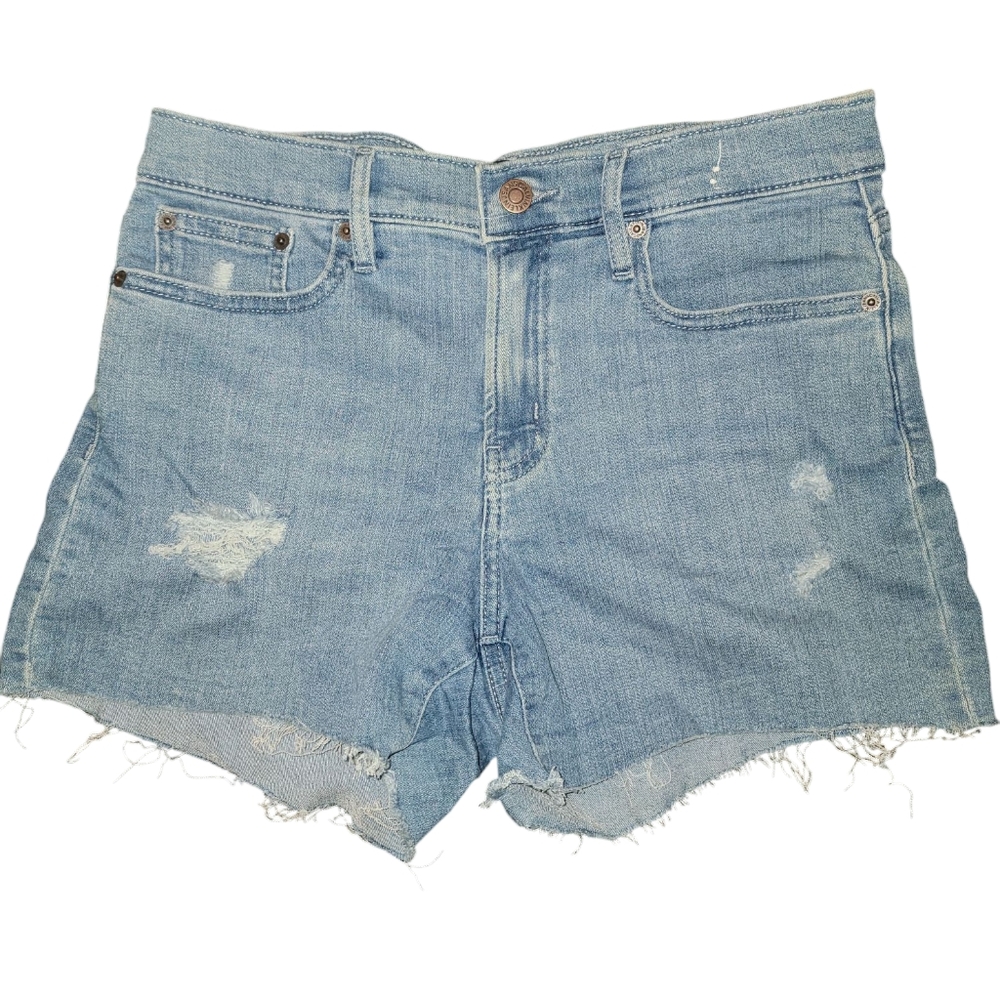 CALVIN KLEIN JEANS Light Wash Denim Shorts - Womens Size 28